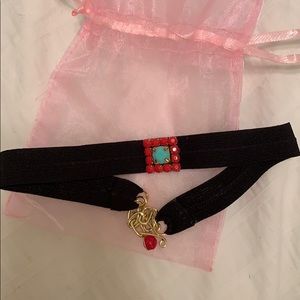 Black with red details shocker